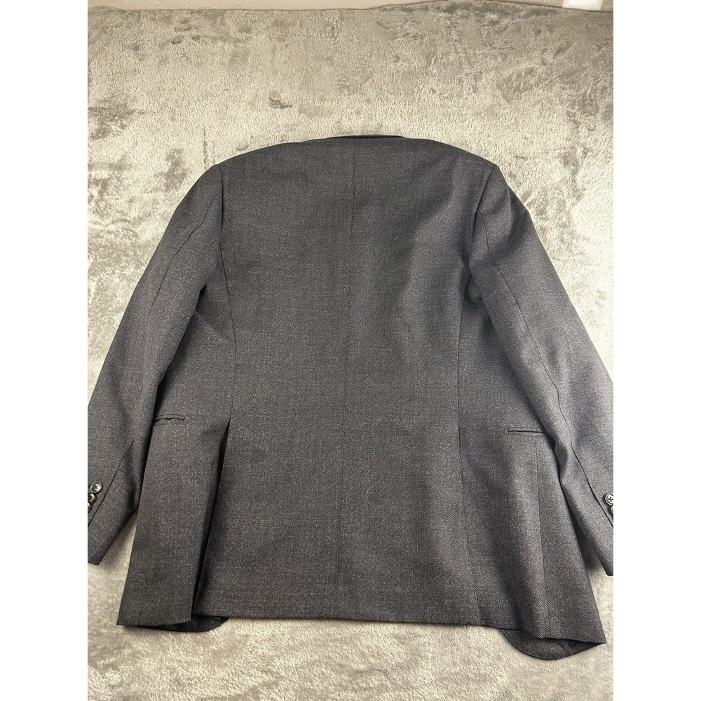 Suitsupply Napoli Suit 46 32R Charcoal Gray Reda 1865 Wool Slim Fit Italy 2Pc - Picture 9 of 14